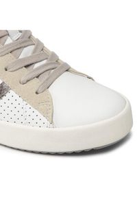 Geox Sneakersy D Blomiee A D166HA 085AU C1000 Biały. Kolor: biały. Materiał: skóra #4