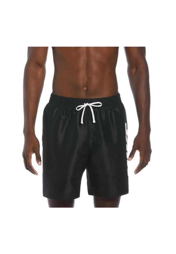 Spodenki Nike Big Block 7" Volley - Czarne - Rozmiar M. Kolor: czarny. Materiał: materiał. Styl: sportowy