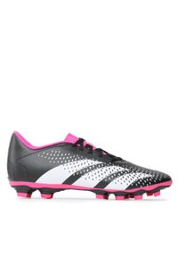 Adidas - adidas Buty do piłki nożnej Predator Accuracy.4 Flexible Ground Boots GW4604 Czarny. Kolor: czarny. Materiał: skóra