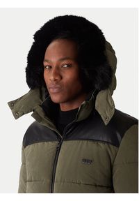 Guess Kurtka zimowa M5BL2A W2202 Zielony Regular Fit. Kolor: zielony. Materiał: syntetyk. Sezon: zima #3