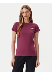 The North Face T-Shirt Simple Dome NF0A87NH Różowy Regular Fit. Kolor: różowy. Materiał: bawełna