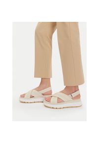Sandały Clarks. Kolor: kremowy #1
