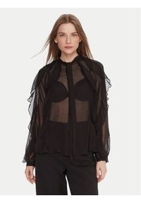 only - ONLY Koszula Taryn 15360696 Czarny Regular Fit. Kolor: czarny. Materiał: syntetyk #1