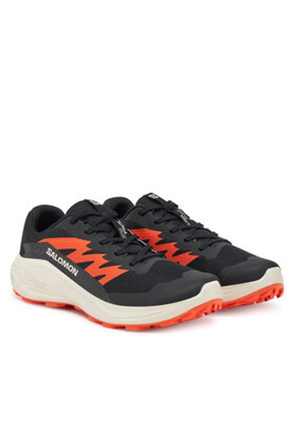 salomon - Salomon Buty do biegania Alphaglide L47801100 Czarny. Kolor: czarny. Materiał: materiał