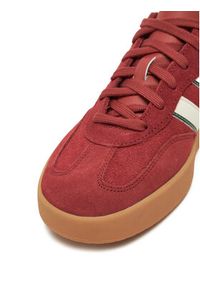 Adidas - adidas Sneakersy Barreda JP7098 Bordowy. Kolor: czerwony. Materiał: skóra, zamsz