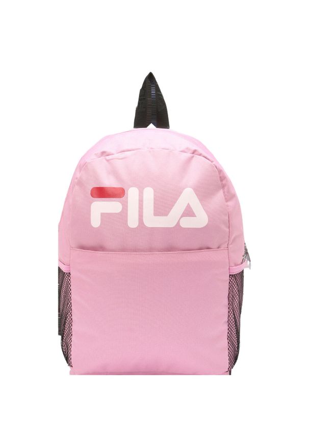 Plecak Fila Favoriten Back To School. Kolor: czerwony, szary, różowy, wielokolorowy. Styl: młodzieżowy, retro