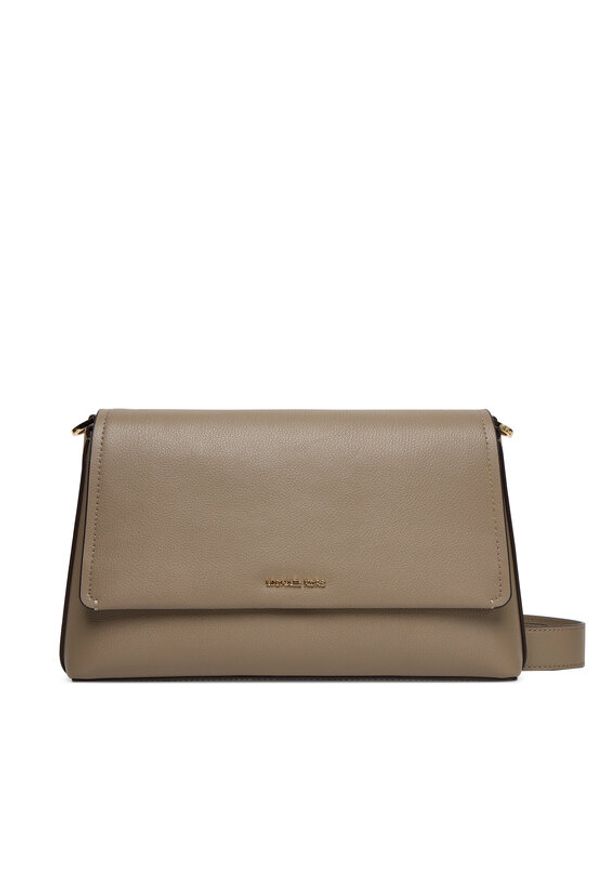 MICHAEL Michael Kors Torebka Nessa 30T5G8ZM3L Beżowy. Kolor: beżowy. Materiał: skórzane