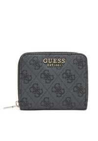 Guess Mały Portfel Damski SWSG85 00137 Szary. Kolor: szary. Materiał: skóra