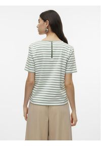 Vero Moda T-Shirt Abby 10304716 Zielony Regular Fit. Kolor: zielony. Materiał: syntetyk