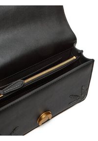 Pinko - PINKO Torebka Love One Mini Cl PE 25 PLTT 100059 A2C3 Czarny. Kolor: czarny. Materiał: skórzane