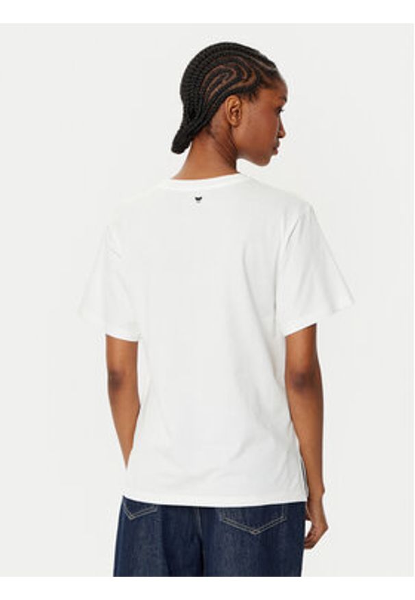 Weekend Max Mara T-Shirt Cabina 2515971041 Biały Regular Fit. Kolor: biały. Materiał: bawełna