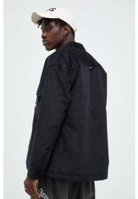 Tommy Jeans kurtka sztruksowa kolor czarny przejściowa oversize. Kolor: czarny. Materiał: sztruks #6
