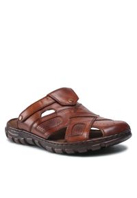 Klapki Lasocki MI07-B211-B38-06 Brown. Kolor: brązowy. Materiał: skóra #1