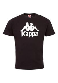 Koszulka sportowa dla dzieci Kappa Caspar. Kolor: czarny. Materiał: bawełna #1