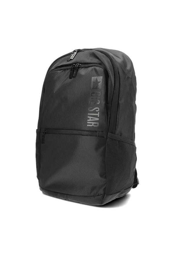 Big Star Accessories - Czarny Plecak Damski Big Star. Kolor: czarny. Styl: casual, elegancki