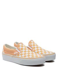 Vans Tenisówki Classic Slip On Platform VN00018EAAS1 Beżowy. Zapięcie: bez zapięcia. Kolor: beżowy. Materiał: materiał. Obcas: na platformie #4