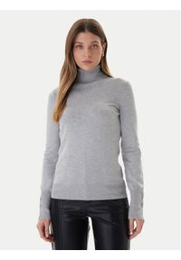 Guess Golf Paule W2BR53 Z2V62 Szary Slim Fit. Typ kołnierza: golf. Kolor: szary. Materiał: wiskoza #1