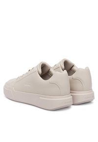Calvin Klein Sneakersy Chunky Cupsole Laceup Lth Wn YW0YW01947 Écru. Materiał: skóra #6