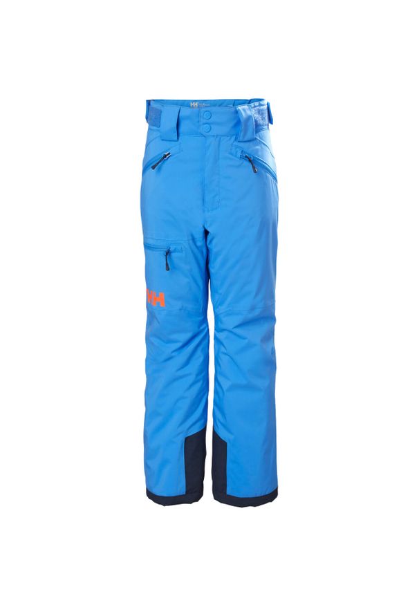 Dziecięce spodnie narciarskie Helly Hansen Elements. Kolor: niebieski. Sezon: zima. Sport: narciarstwo