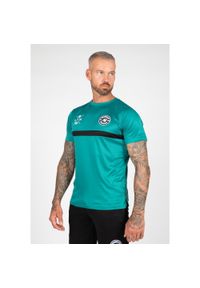 GORILLA WEAR - Vernon Koszulka - Teal Zielony. Kolor: zielony. Sport: fitness #1