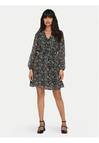 only - ONLY Sukienka codzienna Cera 15236376 Czarny Regular Fit. Okazja: na co dzień. Kolor: czarny. Materiał: syntetyk. Typ sukienki: proste. Styl: casual #2