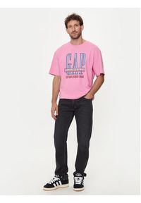 GAP - Gap T-Shirt 664006-05 Różowy Regular Fit. Kolor: różowy. Materiał: bawełna #2