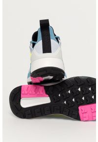 adidas TERREX Buty FX4696 damskie. Nosek buta: okrągły. Zapięcie: sznurówki. Kolor: niebieski. Materiał: guma #2