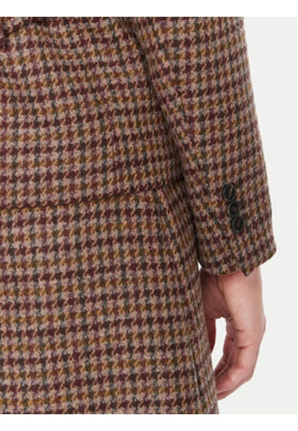 Weekend Max Mara Marynarka Gerusia 2525046032 Brązowy Regular Fit. Kolor: brązowy. Materiał: wełna