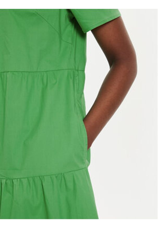Noisy may - Noisy May Sukienka codzienna Caroline 27027099 Zielony Loose Fit. Okazja: na co dzień. Kolor: zielony. Materiał: bawełna. Typ sukienki: proste. Styl: casual