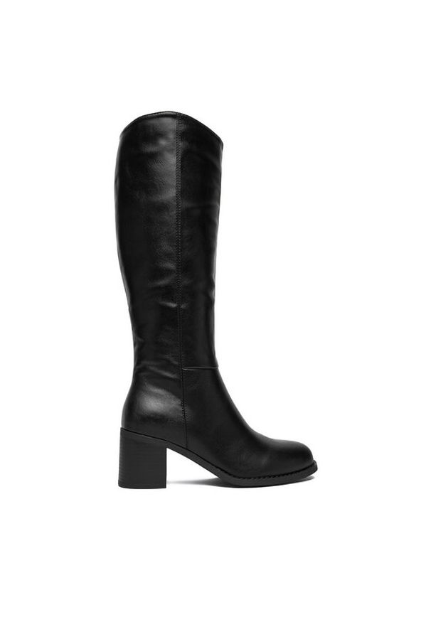Jenny - JENNY Kozaki CEO-TESSA WS22461-01 Czarny. Kolor: czarny. Materiał: materiał, syntetyk
