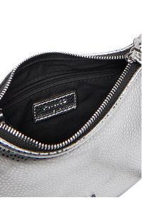 Pinko - PINKO Torebka Half Moon Baby C + Manico Al 25-26 PLTT 105913 A2WD Srebrny. Kolor: srebrny. Materiał: skórzane #4