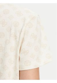 Guess T-Shirt V5YI04 I3Z14 Écru Regular Fit. Materiał: bawełna #4