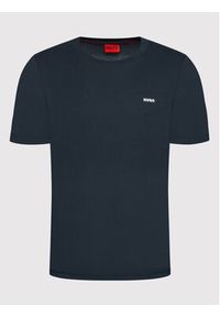 Hugo T-Shirt Dero222 50466158 Granatowy Regular Fit. Kolor: niebieski. Materiał: bawełna #3
