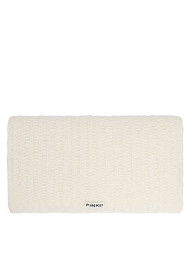 Pinko - PINKO Szalik 105990 A2Z2 Écru. Materiał: poliester