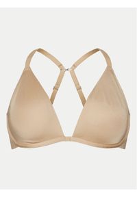 Hunkemöller Biustonosz z fiszbiną Smooth 206735 Beżowy. Kolor: beżowy. Materiał: syntetyk