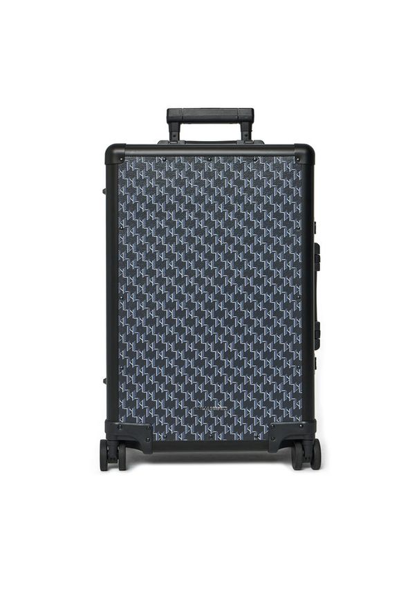 Karl Lagerfeld - Walizka średnia KARL LAGERFELD. Kolor: niebieski