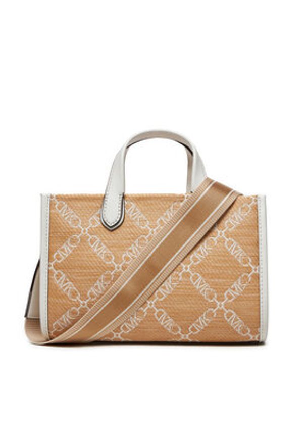 MICHAEL Michael Kors Torebka 30S4S3GM5U Beżowy. Kolor: beżowy. Materiał: skórzane
