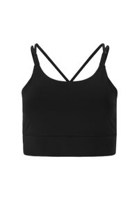 ENDURANCE - Biustonosz dla kobiet Athlecia Elli. Kolor: czarny. Sport: fitness #1