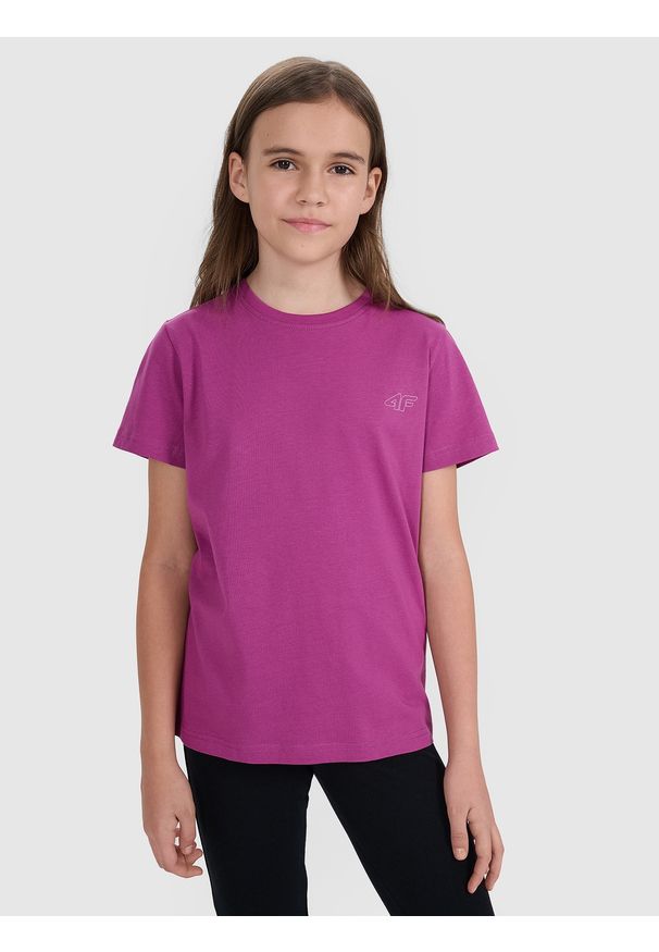 4f - 4F T-shirt regular gładki (2-pack) dziecięcy - multikolor 134/140 (8-10 lat). Okazja: na co dzień. Kolor: wielokolorowy. Materiał: jersey, bawełna, materiał. Długość rękawa: krótki rękaw. Długość: krótkie. Wzór: gładki. Sezon: lato. Styl: sportowy, casual, klasyczny, młodzieżowy