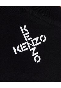 Kenzo - KENZO - Koszulka z logo Sport. Kolor: czarny. Materiał: bawełna. Wzór: nadruk. Styl: sportowy #2