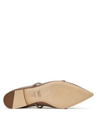 MALONE SOULIERS Klapki Maureen Flat 328 Brązowy. Kolor: brązowy. Materiał: skóra #6
