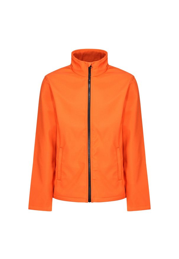 Regatta - Softshell Męski Ablaze. Kolor: żółty, pomarańczowy, czarny, wielokolorowy. Materiał: softshell. Sezon: jesień. Sport: turystyka piesza