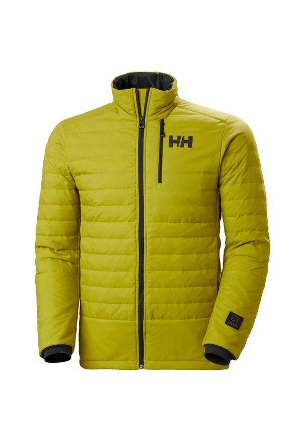 Kurtka puchowa Helly Hansen Elevation Lifaloft. Kolor: zielony. Materiał: puch