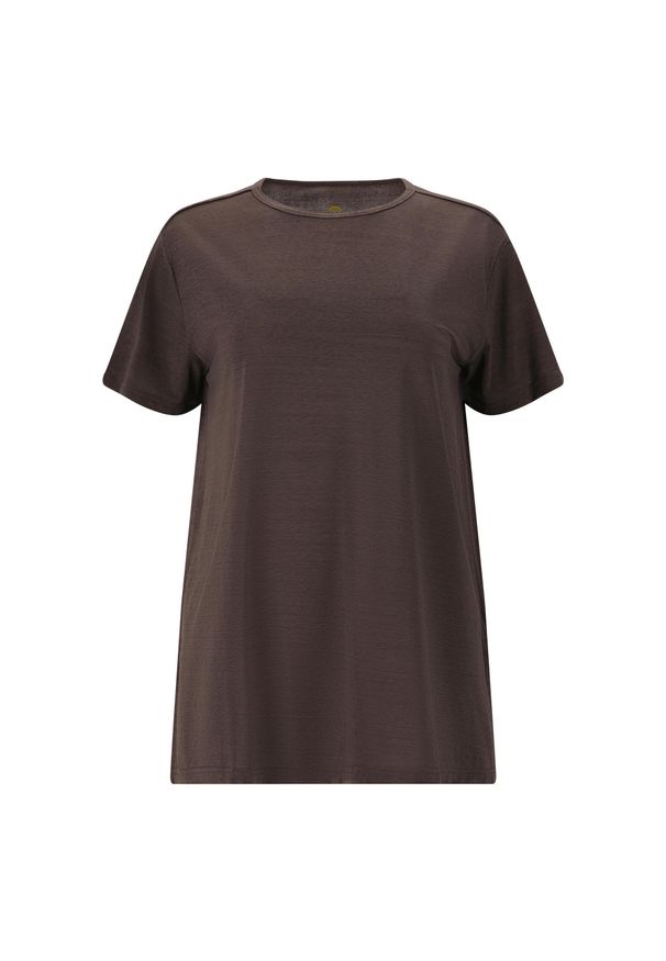 ENDURANCE - Koszulka funkcyjna LIZZY. Kolor: brązowy. Sport: joga i pilates, fitness