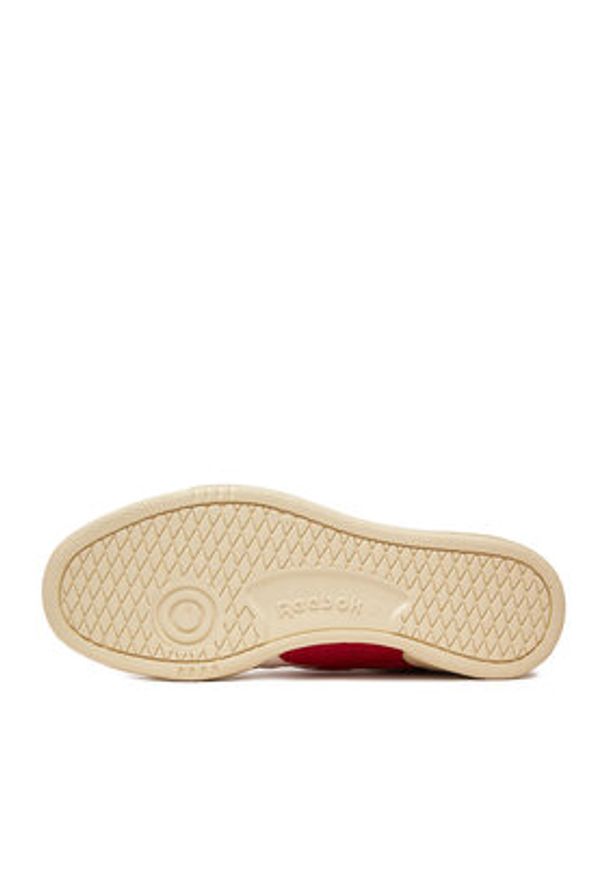 Reebok Sneakersy EO-CLUB C GROUNDS UK 100228139 Czerwony. Kolor: czerwony. Materiał: skóra, zamsz. Model: Reebok Club