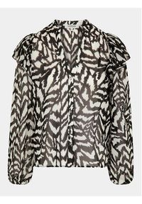 Morgan Bluzka 241-CURRY.F Czarny Regular Fit. Kolor: czarny. Materiał: syntetyk #4