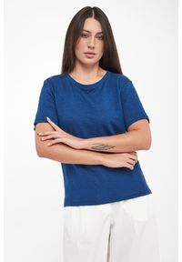 Weekend Max Mara - T-shirt lniany Pelota WEEKEND MAX MARA. Materiał: len #1