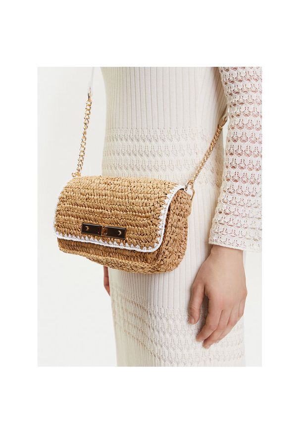 Torebka Aldo. Kolor: beżowy