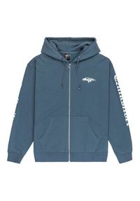 Quiksilver Bluza Old English EQYFT05156 Niebieski Oversize. Kolor: niebieski. Materiał: bawełna #2