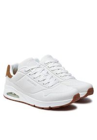 skechers - Skechers Sneakersy Uno - Suited On Air 183004 Biały. Kolor: biały. Materiał: skóra #3